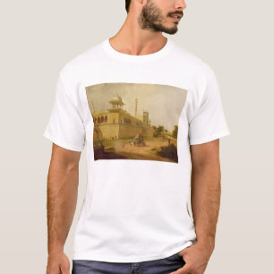 Jami Masjid, Delhi, 1811 (Öl auf Leinwand) T-Shirt