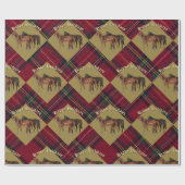 jamie and poppy green plaid geschenkpapier (Flach)