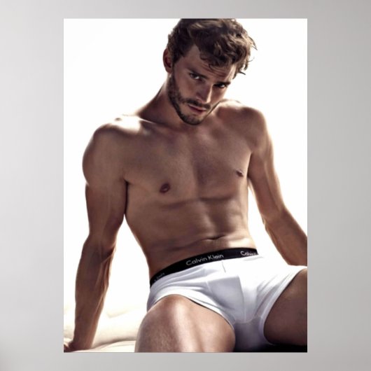 Jamie Dornan Shirtless Poster (Vorne)