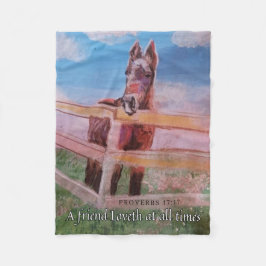 Jamie Freundin Fleece Decke