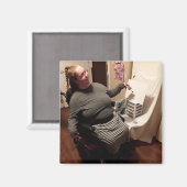 Jamie Lackmagnet Magnet (Vorderseite/Rückseite)