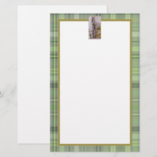 Jamie & Penelope der Esel Briefpapier (Vorne/Hinten)