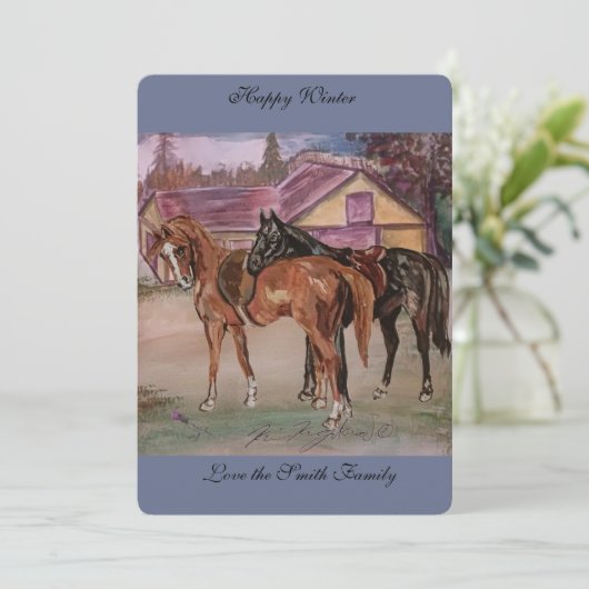 jamie & poppy stable (Stehend Vorderseite)