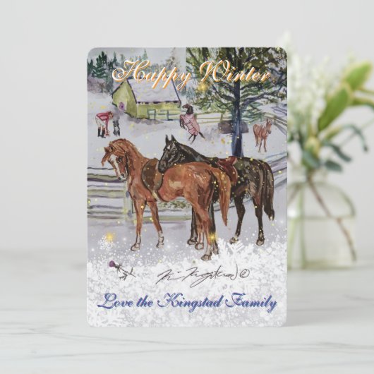 jamie & poppy stable (Stehend Vorderseite)