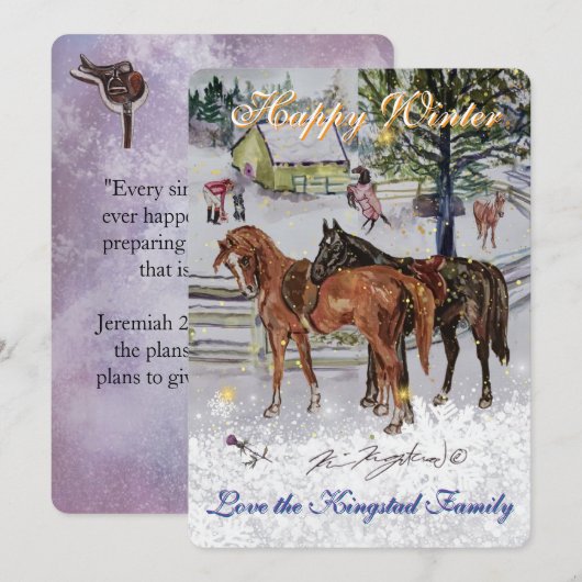 Jamie & Poppy Stall (Vorne/Hinten)