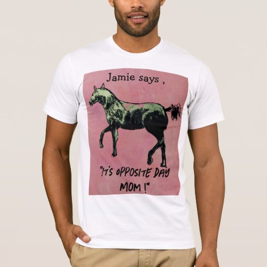 Jamie sagt seinen Gegentag T-Shirt (Vorderseite)