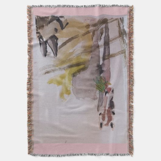 Jamie und Penelope gehen mit dem "My Mares Day Di Decke (Vorderseite Vertikal)