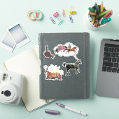 Jamie und Poppy Aufkleber (iPad Hülle)