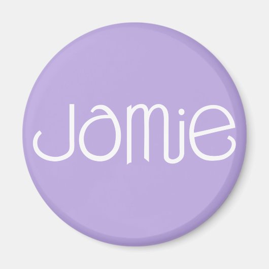Jamie white Magnet (Vorne)