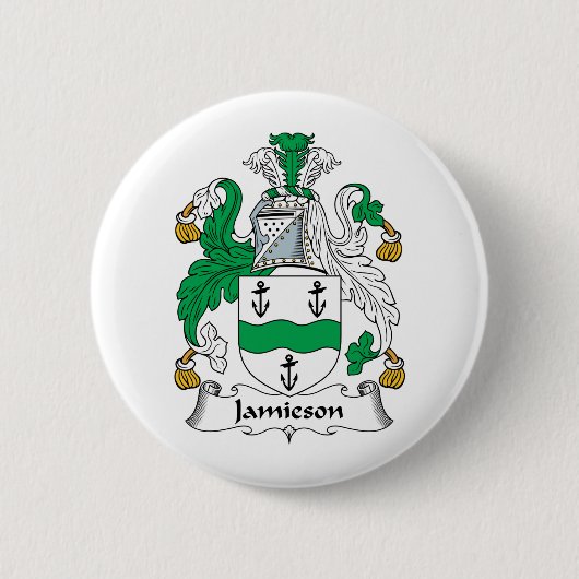 Jamieson Familienwappen Button (Vorderseite)