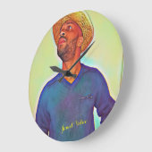 Jamil Value Time: Custom Wall Clock Große Wanduhr (Winkel)