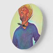 Jamil Value Time: Custom Wall Clock Große Wanduhr (Winkel)