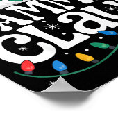 Jamma Claus Funny Xmas Christmas Grandma Holiday S Poster (Ecke)