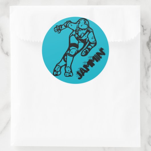 JAMMER RUNDER AUFKLEBER (Tasche)