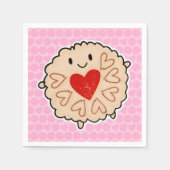 Jammie Dodger Serviette (Vorderseite)