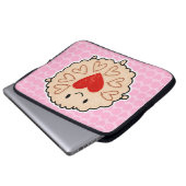 Jammie Dodger Wasserfarbe Laptopschutzhülle (Vorne Knopf)