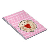 Jammie Dodger Watercolor Notizblock (Rechte Seite)