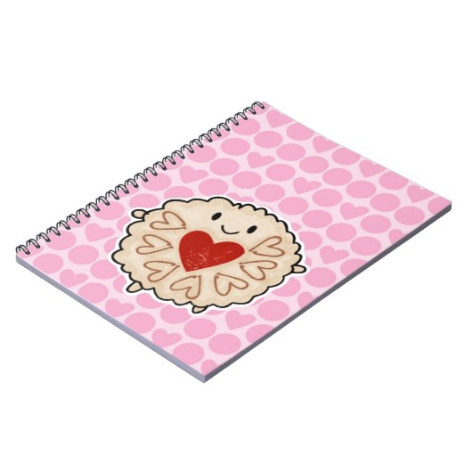 Jammie Dodger Watercolor Notizblock (Linke Seite)