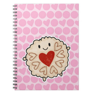 Jammie Dodger Watercolor Notizblock