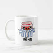Jammies Funny Pajama Jam Pun Kaffeetasse (Links)