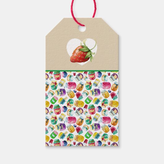 Jammin' Jam Gift Tag Geschenkanhänger (Vorderseite)