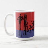 Jammin Jazz-Sitzungs-Kaffee-Tasse Kaffeetasse (Links)