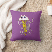 Jammin Jellyfish Square Pillow Kissen (Decke)