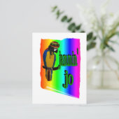 Jammin' Jo Postkarte (Stehend Vorderseite)