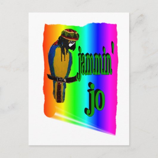Jammin' Jo Postkarte (Vorderseite)