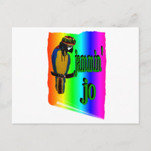 Jammin' Jo Postkarte