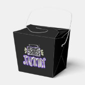 Jammin' mit Boombox Geschenkschachtel (Vorderseite)