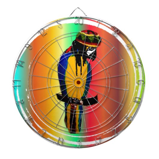 JAMMIN PAPAGEI DARTSCHEIBE (vorne)