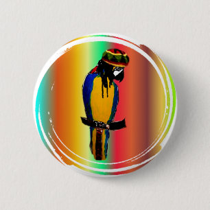JAMMIN PARROT BUTTON