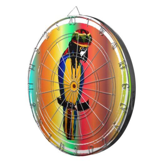 JAMMIN PARROT DARTSCHEIBE (Vorderseite rechts)