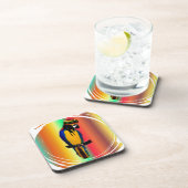 JAMMIN PARROT UNTERSETZER (Rechte Seite)