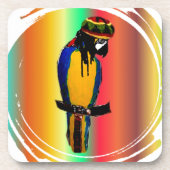 JAMMIN PARROT UNTERSETZER (Vorderseite)