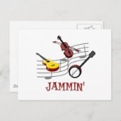 Jammin Postkarte (Vorne/Hinten)