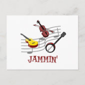 Jammin Postkarte (Vorderseite)