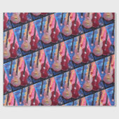 Jamming be Goode Gemälde von Alfred Fox Geschenkpapier (Flach)