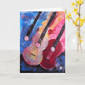 Jamming be Goode Gemälde von Alfred Fox Karte (Gelbe Blume)