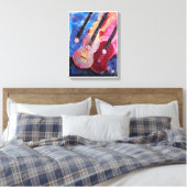 Jamming be Goode Gemälde von Alfred Fox Leinwanddruck (Insitu (Schlafzimmer))