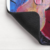 Jamming be Goode Gemälde von Alfred Fox Mousepad (Ecke)