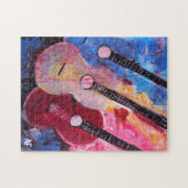 Jamming be Goode Gemälde von Alfred Fox Puzzle (Horizontal)