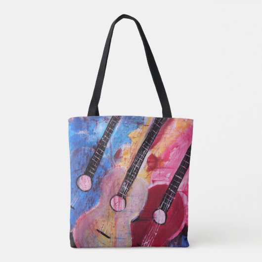 Jamming be Goode Gemälde von Alfred Fox Tasche (Rückseite)