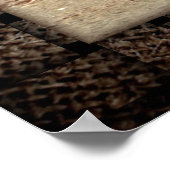 'Jamming by Beach' Poster (Ecke)