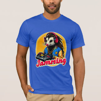 JAMMING-OPOSSUM DJ 5 T-Shirt