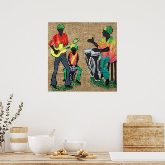 Jamming Poster (Küche)