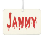 Jammy Autolufterfrischer (Rückseite)