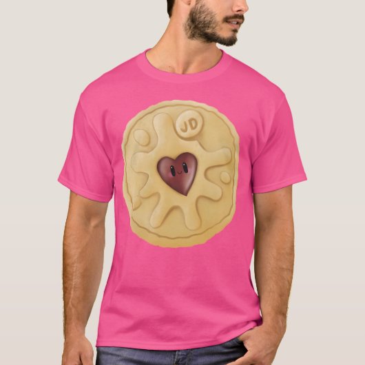 Jammy Dodger Biscuit T-Shirt (Vorderseite)
