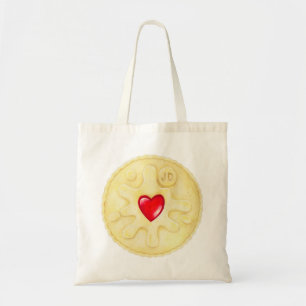 Jammy Dodger-Keks-Illustrations-Tasche Tragetasche